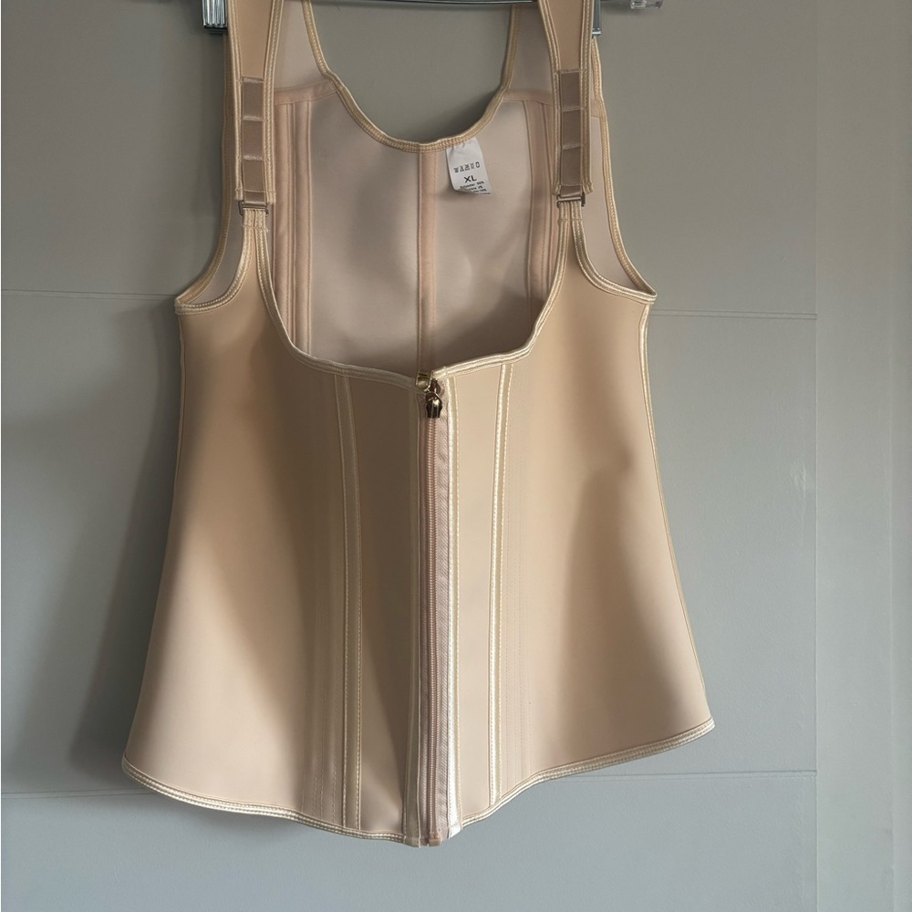 Women's Beige Shapewear Vest